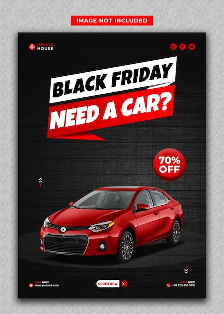 汽車租賃銷售促銷社交媒體發(fā)布網(wǎng)頁橫幅模板背景 排版